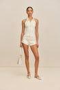 DENNY SHORT - OFF WHITE