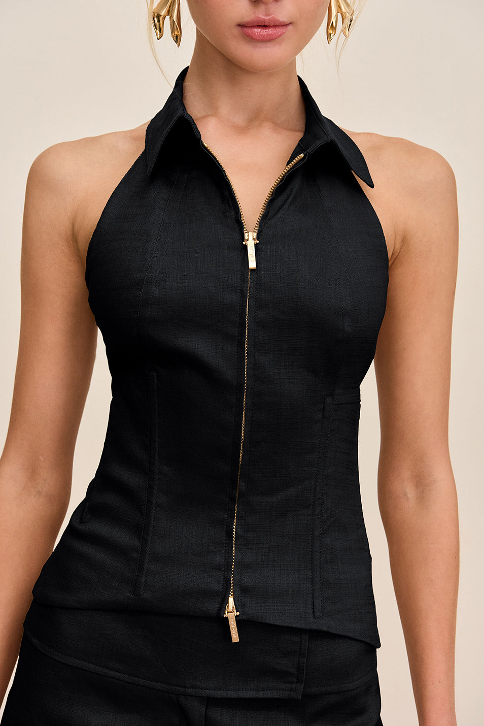 JILL TOP - BLACK