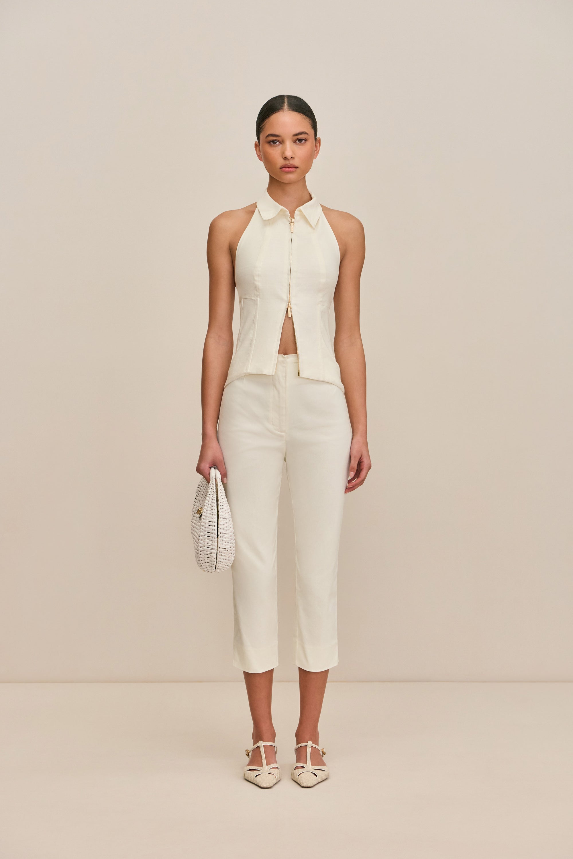 BLAIRE PANT - OFF WHITE