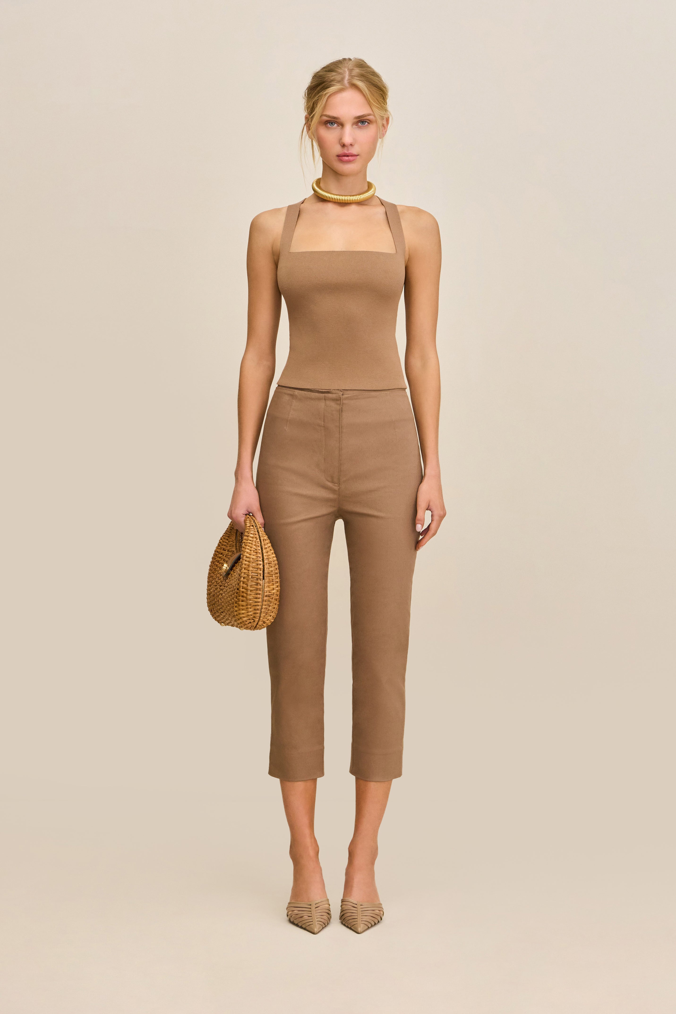 CRAWFORD KNIT TOP - MONTE