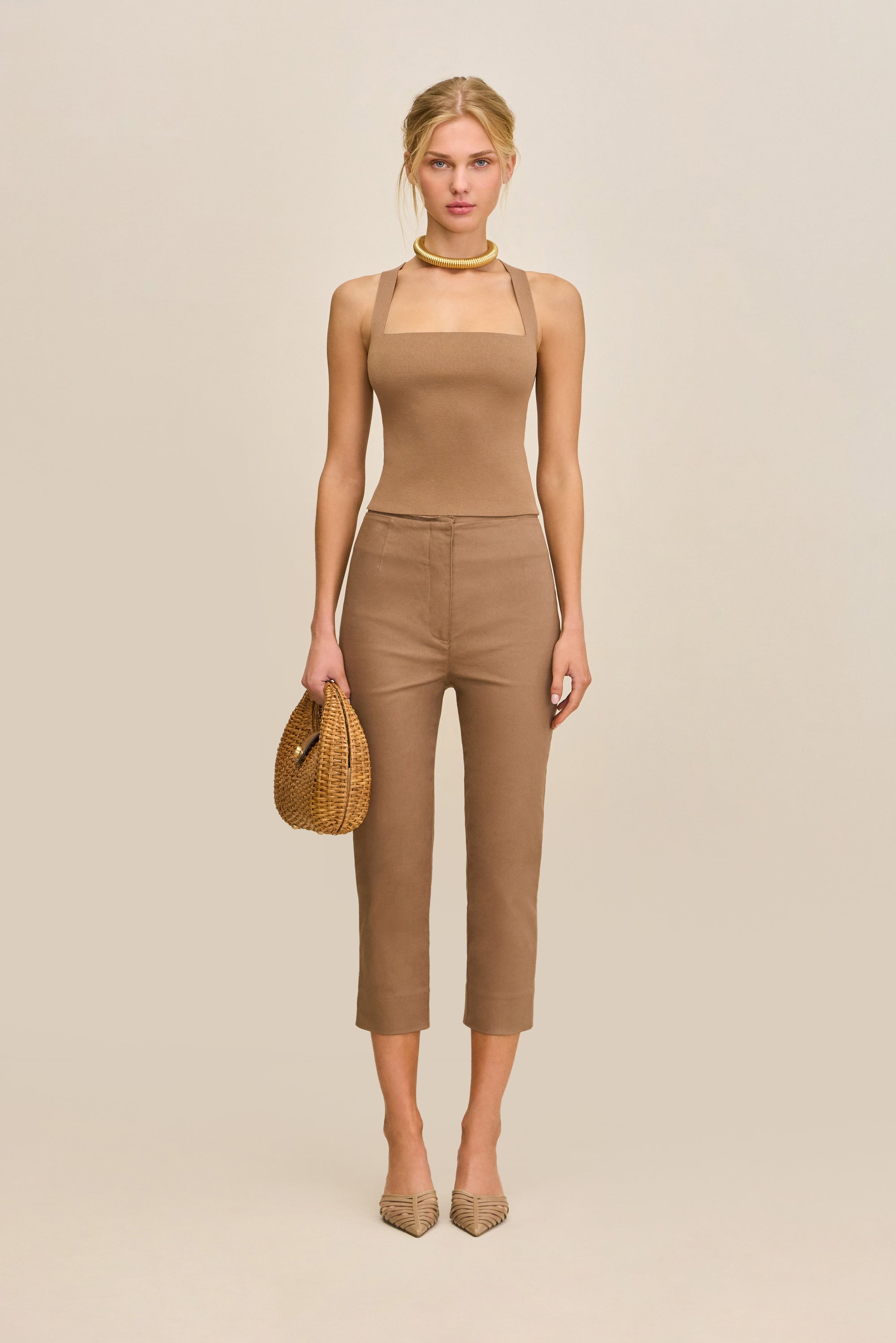 CRAWFORD KNIT TOP - MONTE