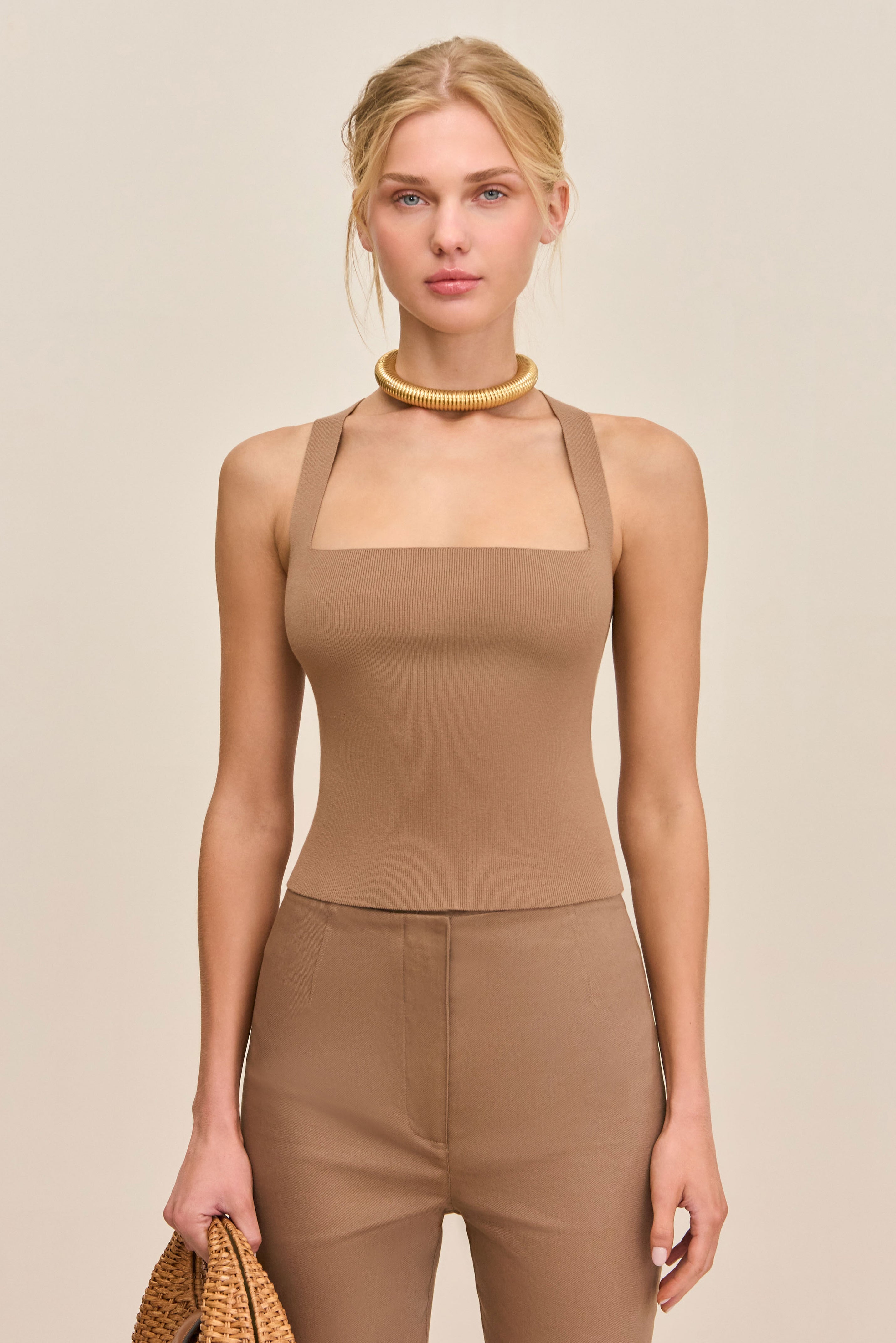 CRAWFORD KNIT TOP - MONTE