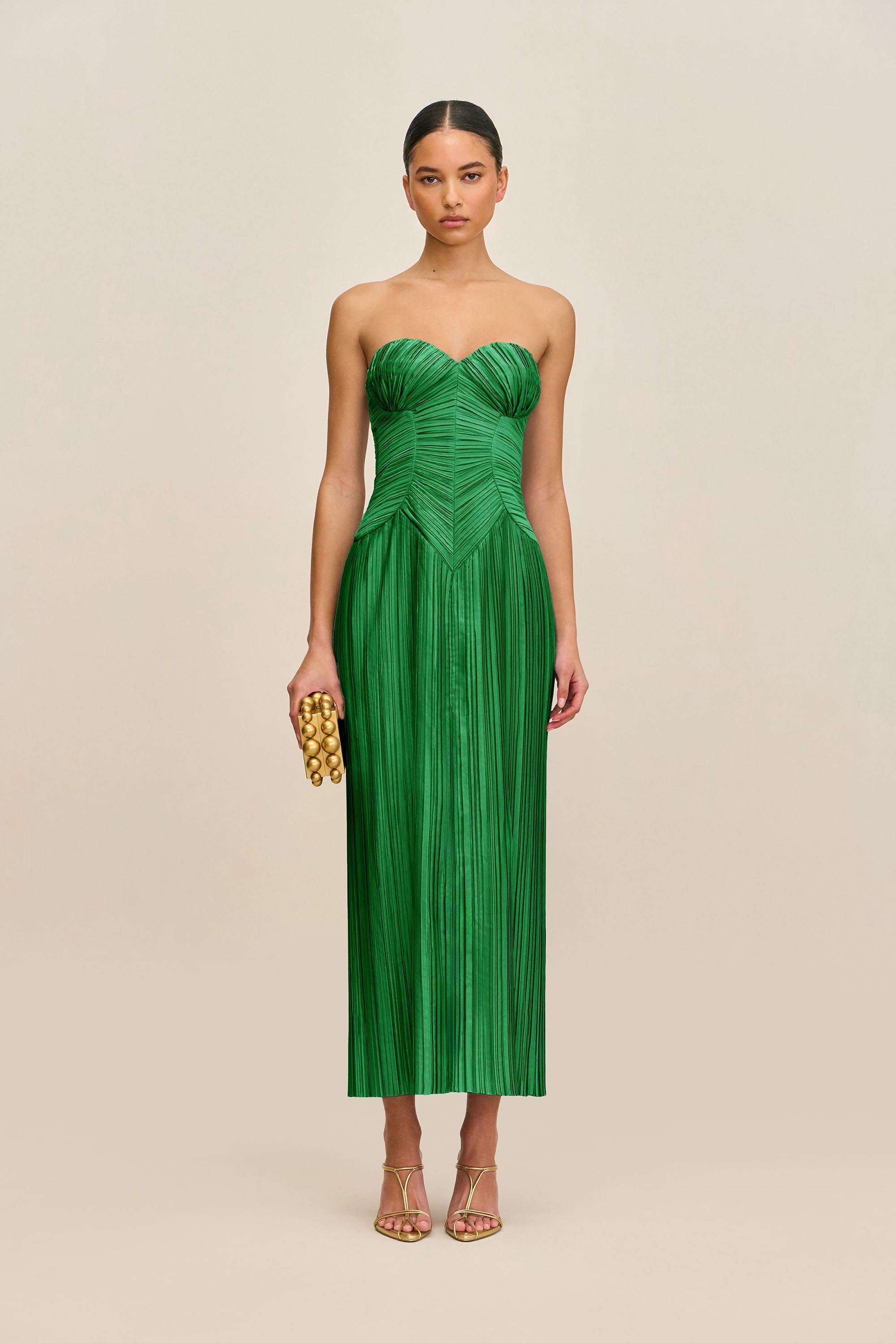 ASHIKA GOWN - MALACHITE