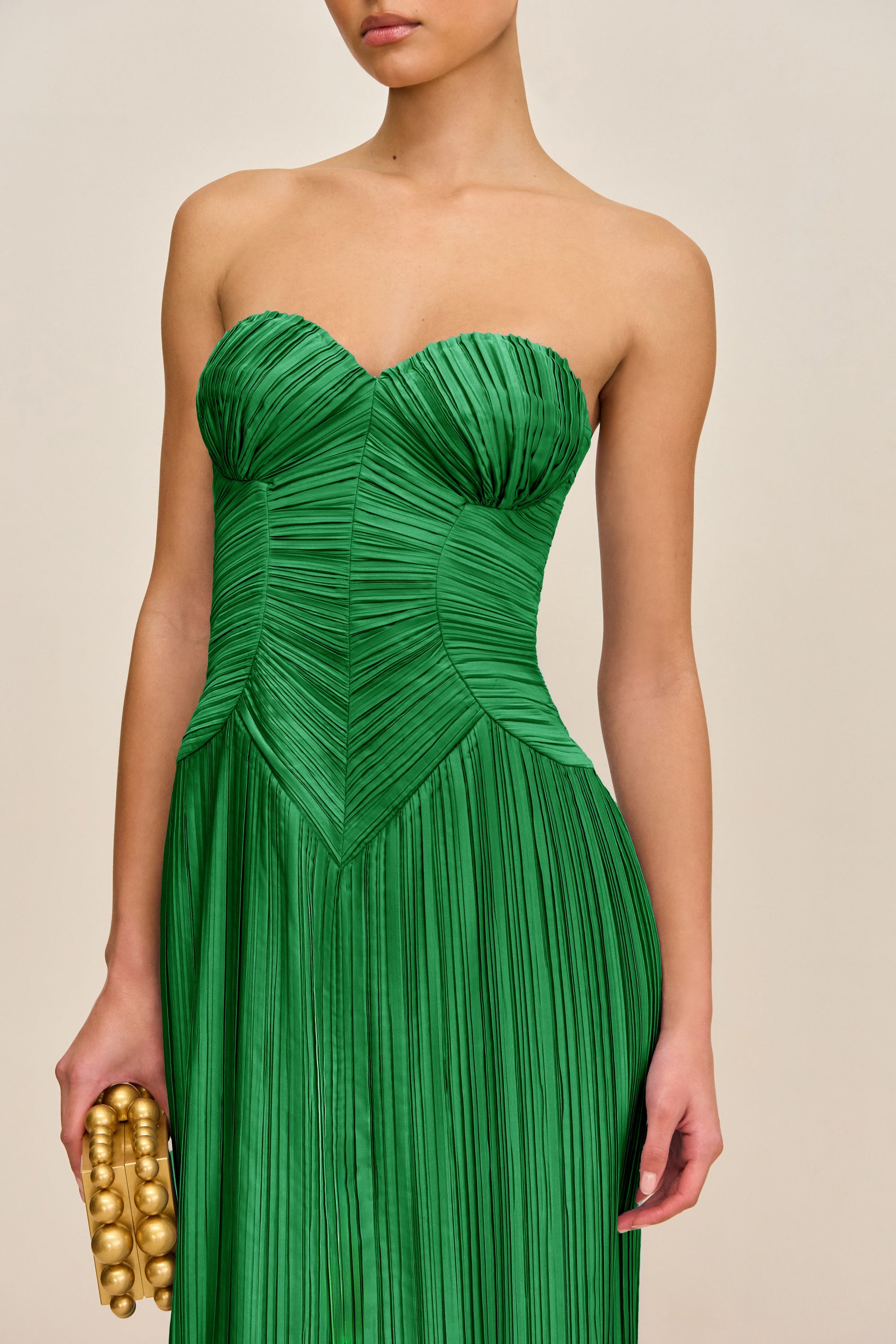 ASHIKA GOWN - MALACHITE