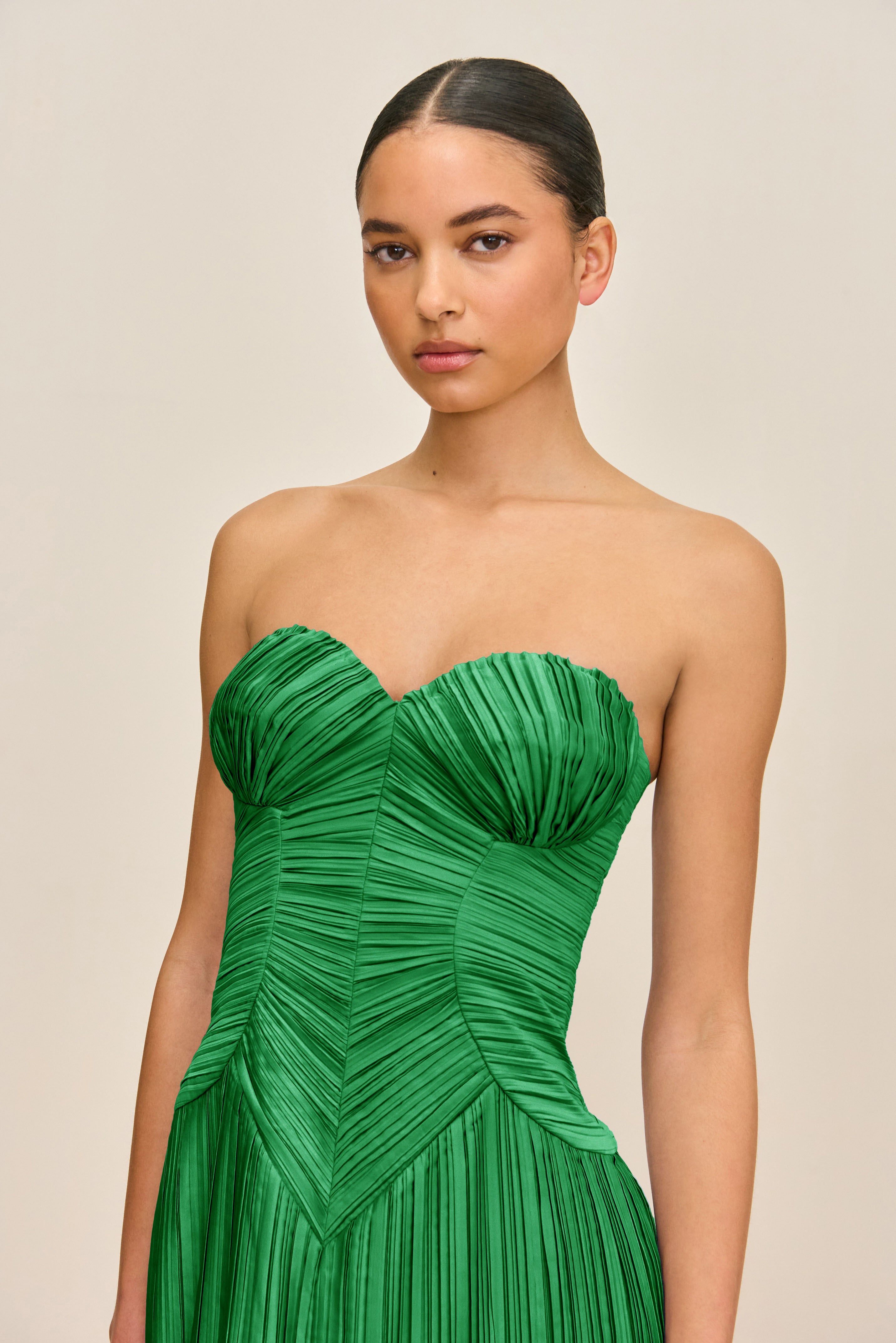 ASHIKA GOWN - MALACHITE