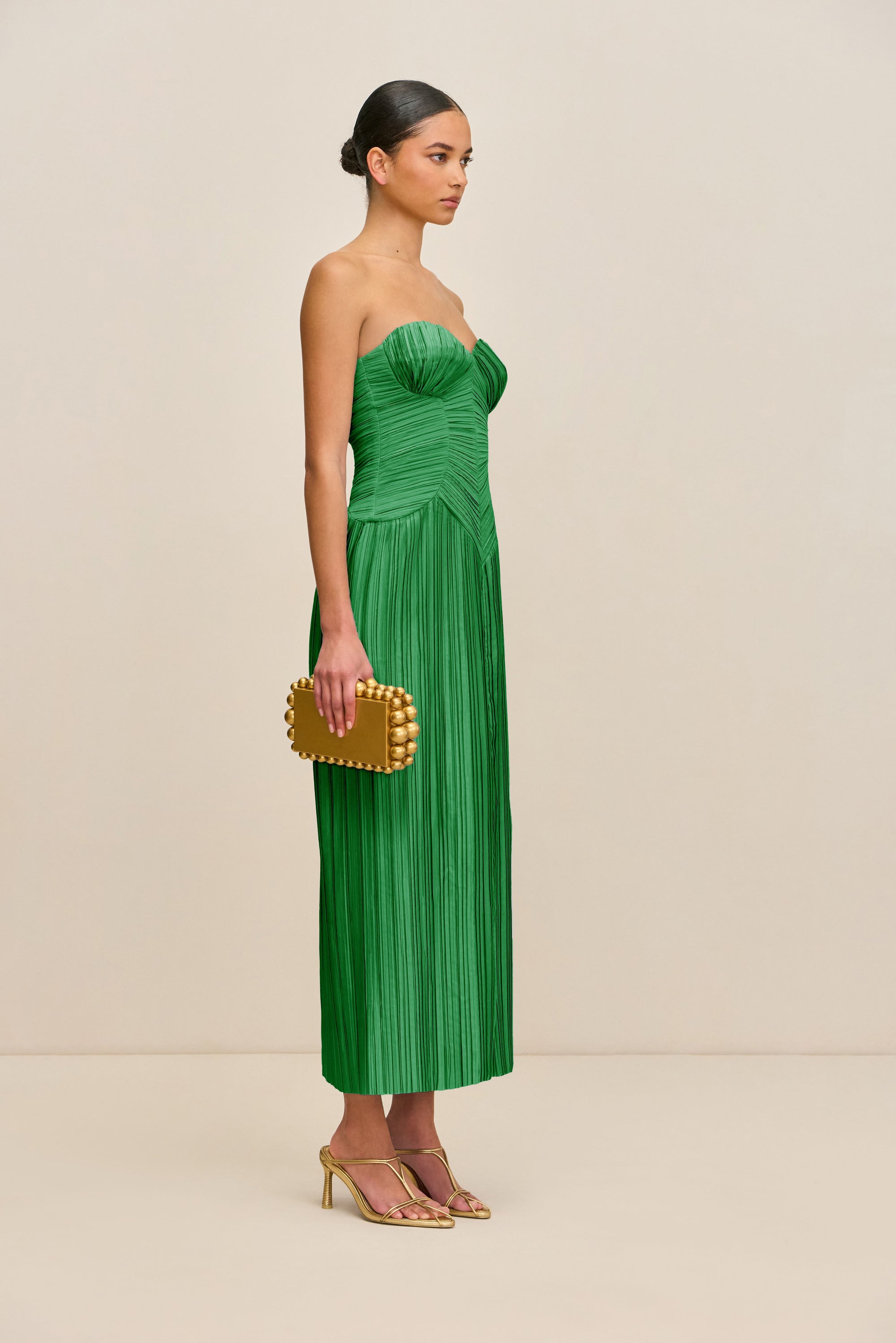 ASHIKA GOWN - MALACHITE