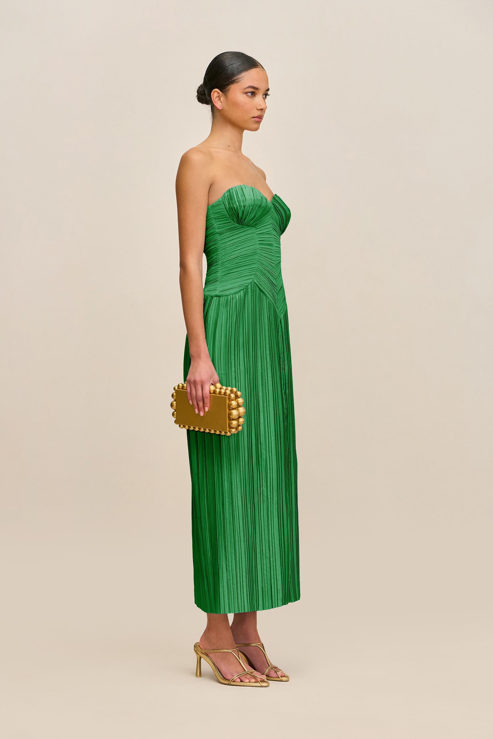 ASHIKA GOWN - MALACHITE