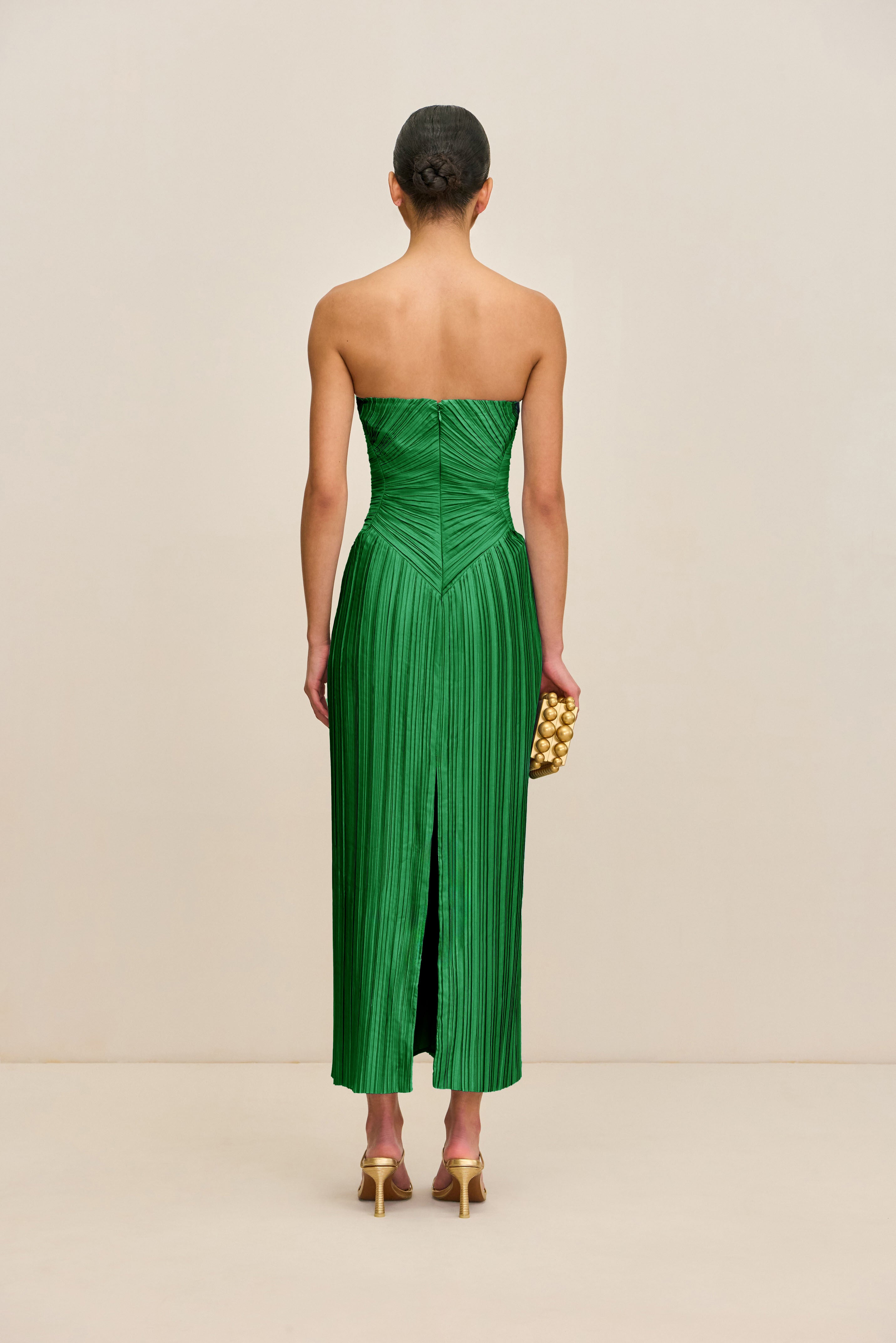 ASHIKA GOWN - MALACHITE