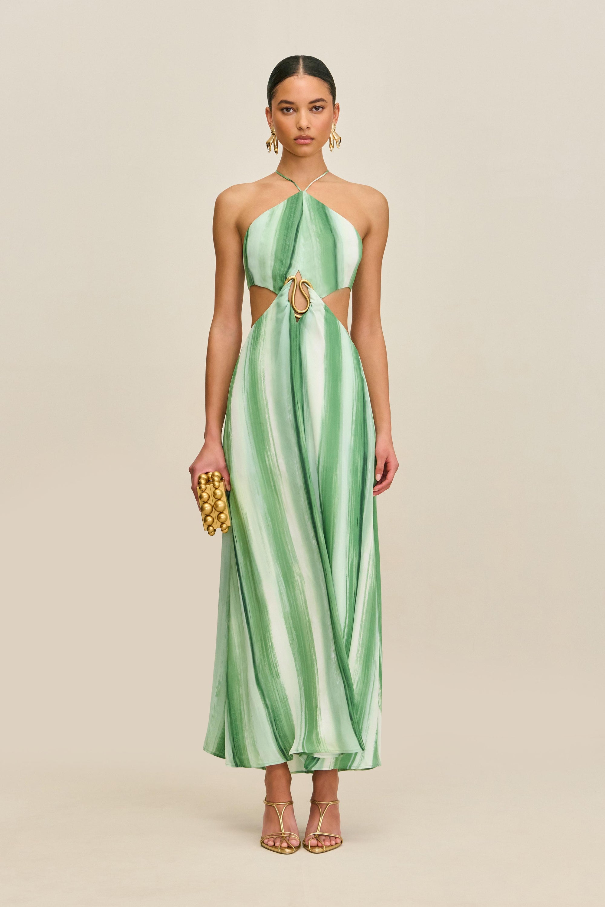 Cult Gaia Esmerelda Dress in Green - size M Cult Gaia Esmerelda Dress in Green - size M
