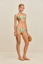 ESTELLA BIKINI BOTTOM - CALLA LILLY STRIPE