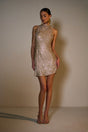 SAHERA DRESS - SAND DOLLAR