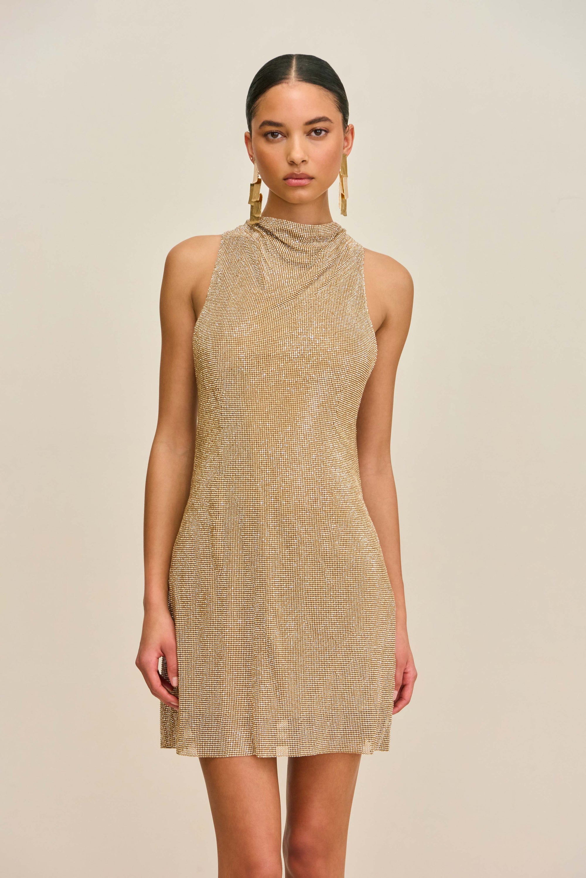 SAHERA DRESS - SAND DOLLAR