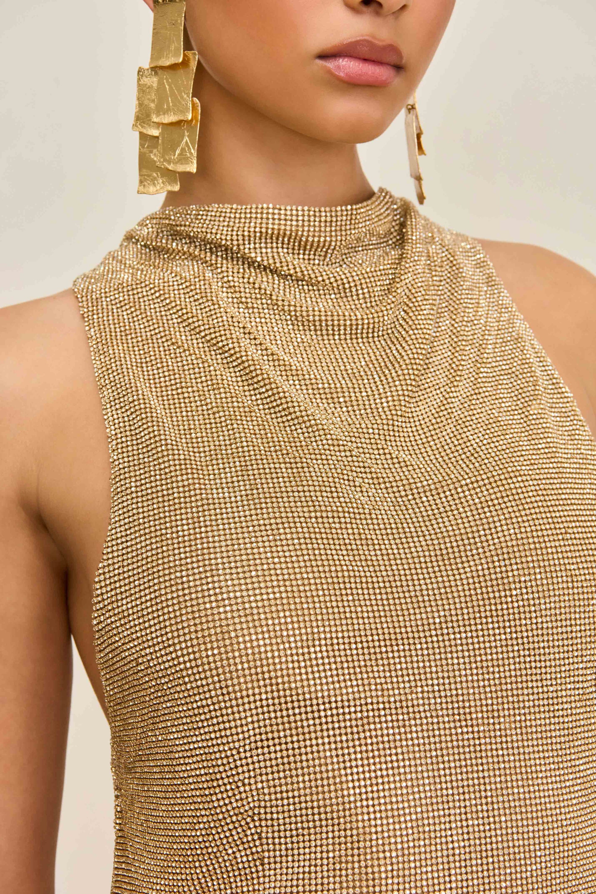 SAHERA DRESS - SAND DOLLAR