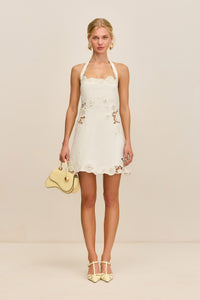 POPPY DRESS - OFF WHITE