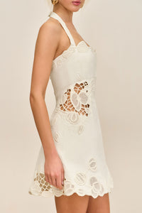 POPPY DRESS - OFF WHITE