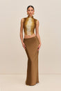 CHANTEL SKIRT - BRONZE