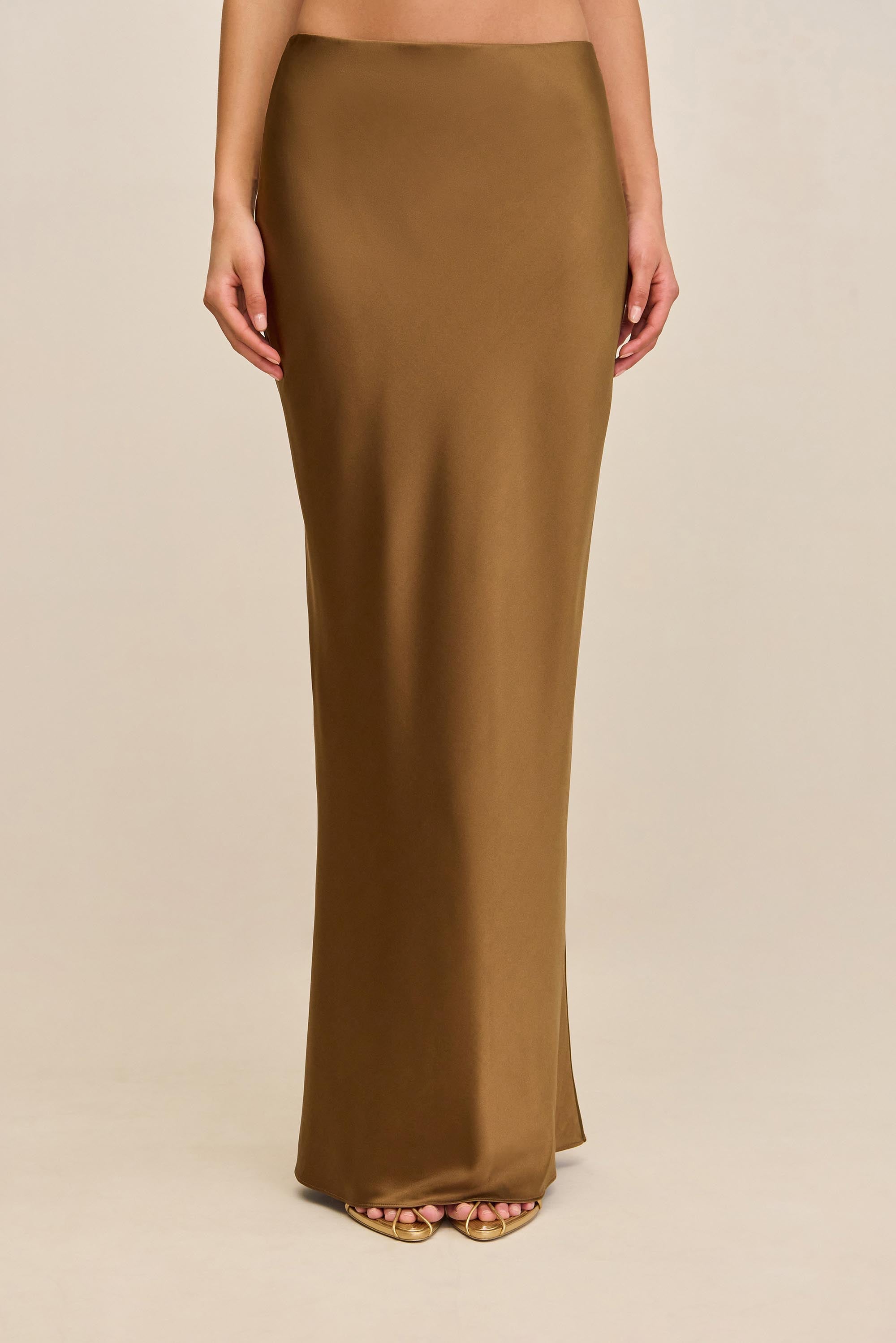CHANTEL SKIRT - BRONZE