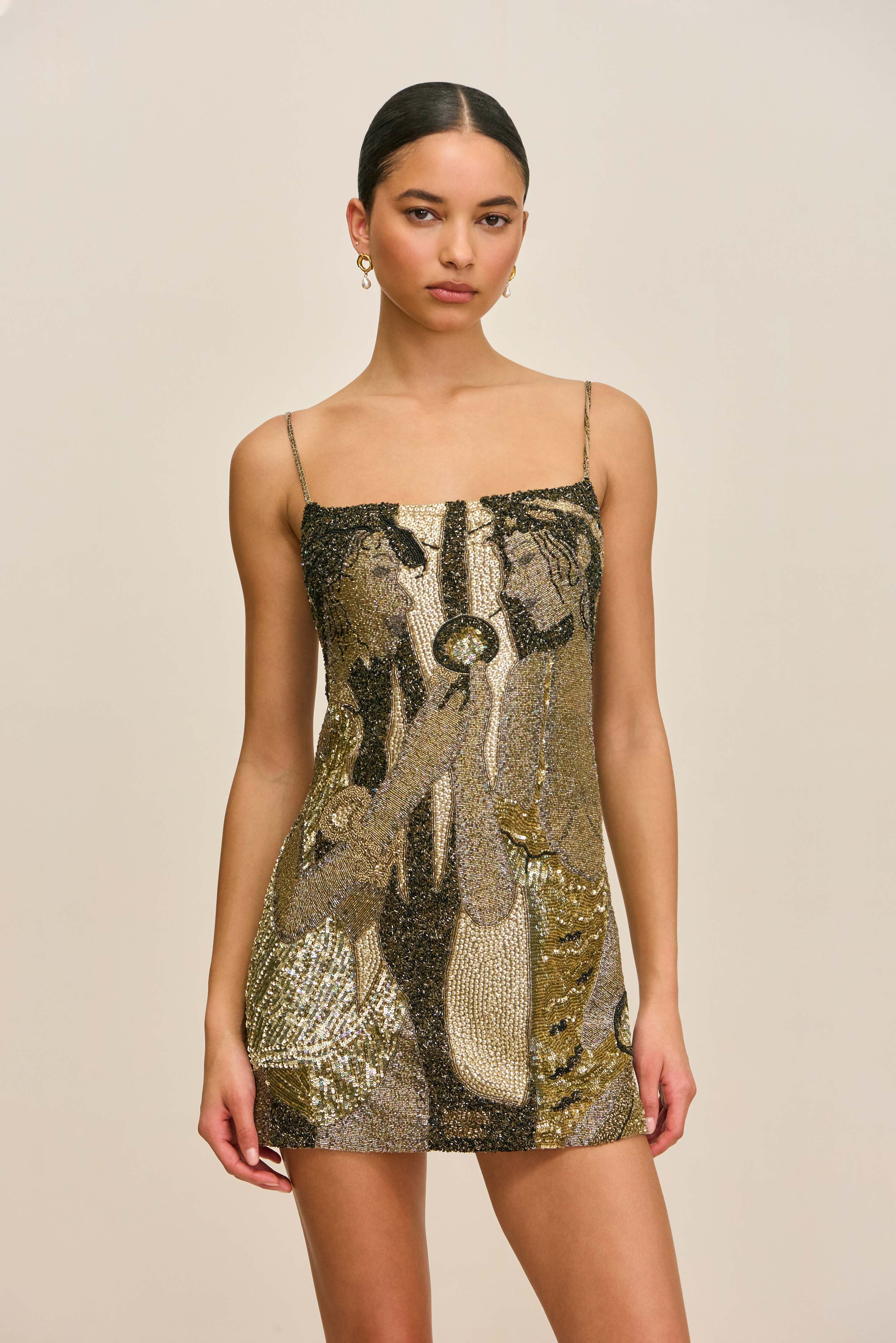 BEBE DRESS - PORTRAIT MULTI CULT GAIA BEBE DRESS - PORTRAIT MULTI CULT GAIA