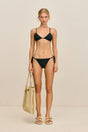 MINA BIKINI TOP - BLACK