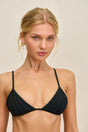 MINA BIKINI TOP - BLACK