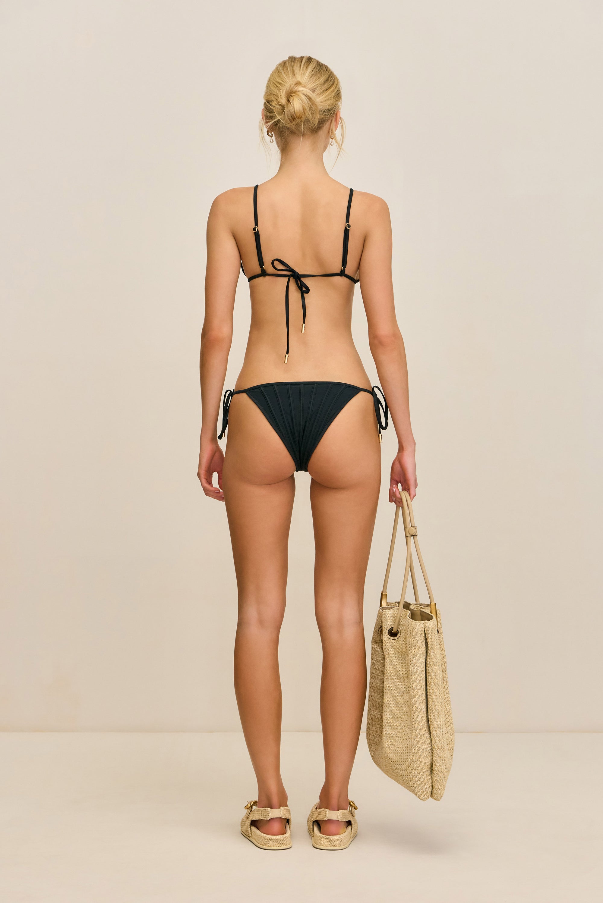 MINA BIKINI BOTTOM - BLACK