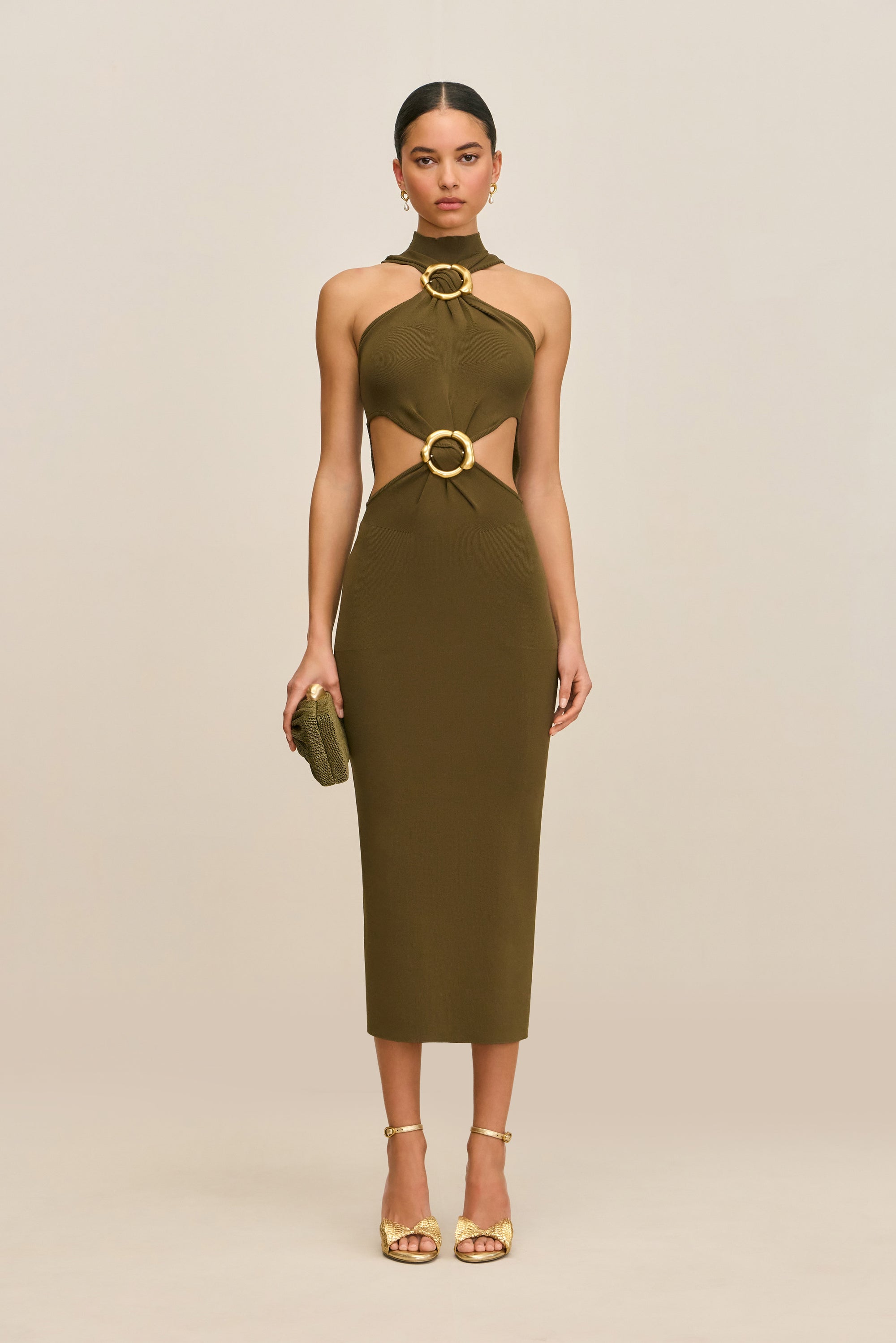 AMBAR KNIT DRESS - NYMPH