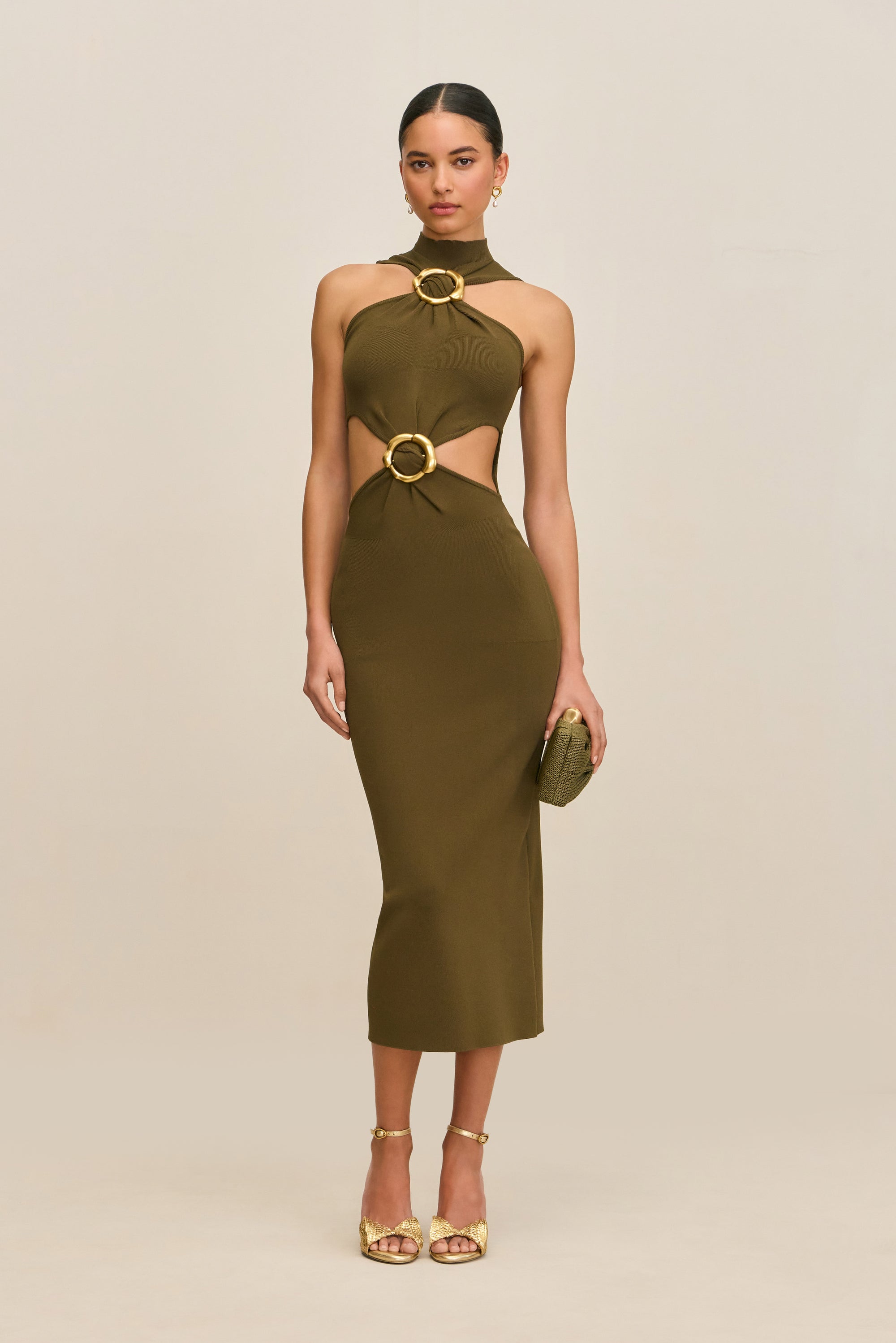 AMBAR KNIT DRESS - NYMPH