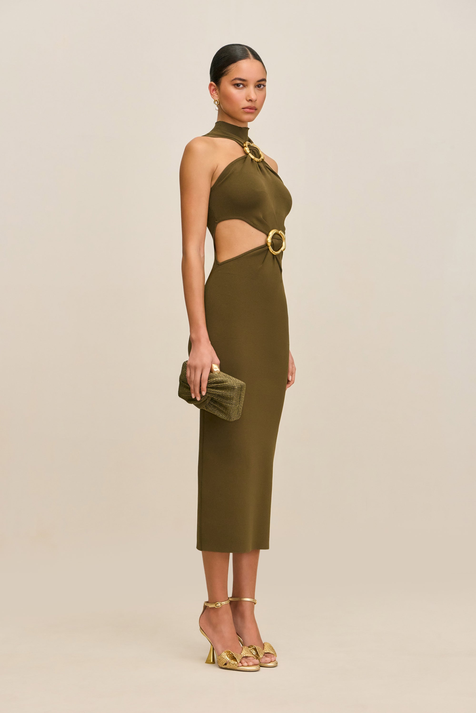 AMBAR KNIT DRESS - NYMPH