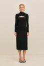 ONIA KNIT CARDIGAN - BLACK