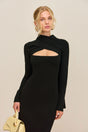 ONIA KNIT CARDIGAN - BLACK