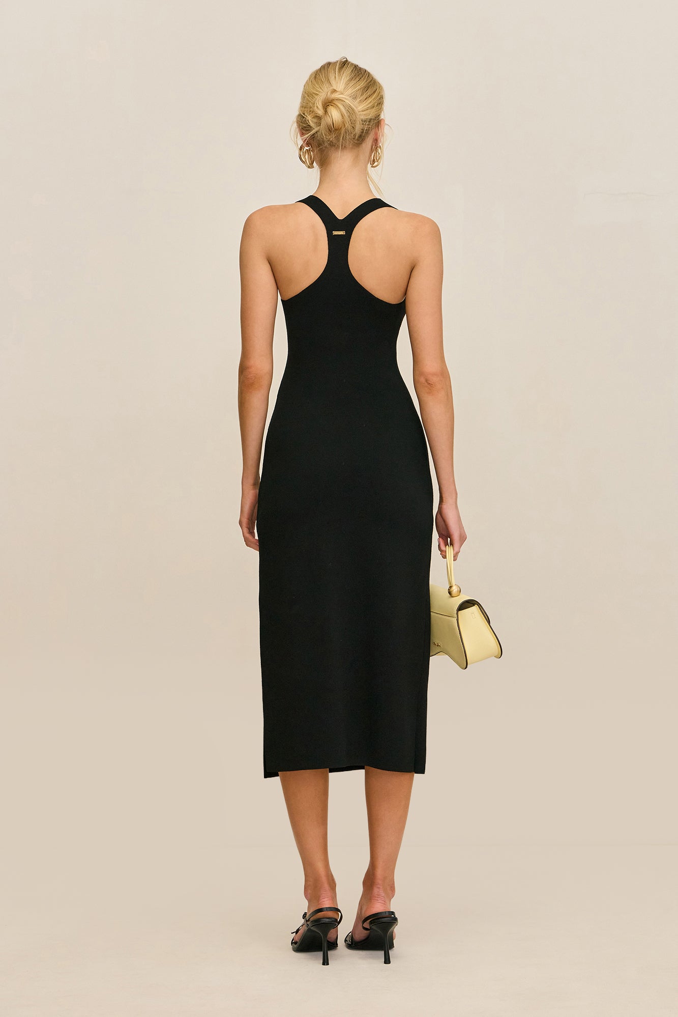 COLETTA KNIT DRESS - BLACK CULT GAIA COLETTA KNIT DRESS - BLACK CULT GAIA