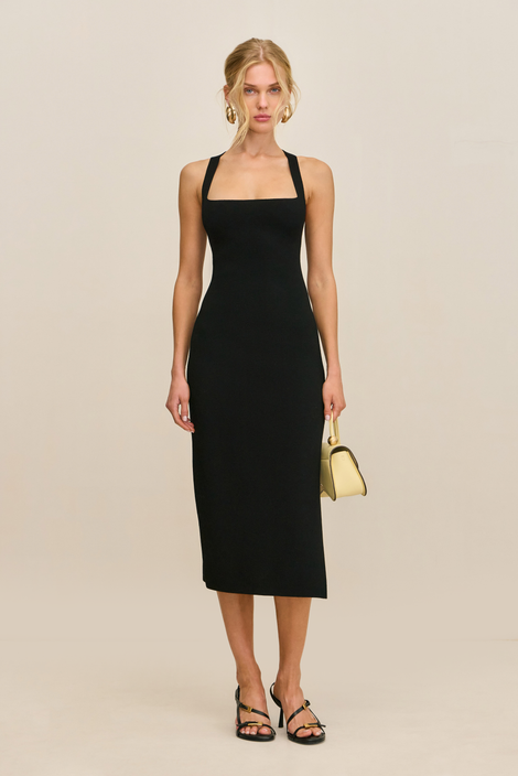 ONIA KNIT CARDIGAN - BLACK