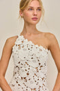 ELINOR DRESS - OFF WHITE
