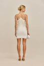 OLIVIANA KNIT DRESS - OFF WHITE