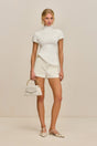 WOLFE SHORT - OFF WHITE