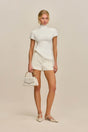 WOLFE SHORT - OFF WHITE
