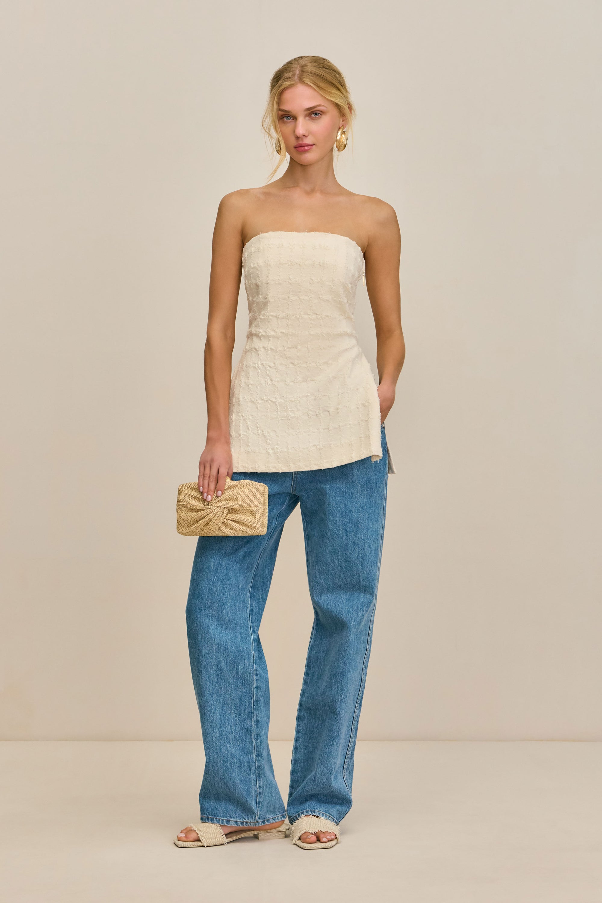 RHETT TOP - BEACH MULTI