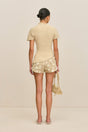 ANNEMIE KNIT TOP - BEACH