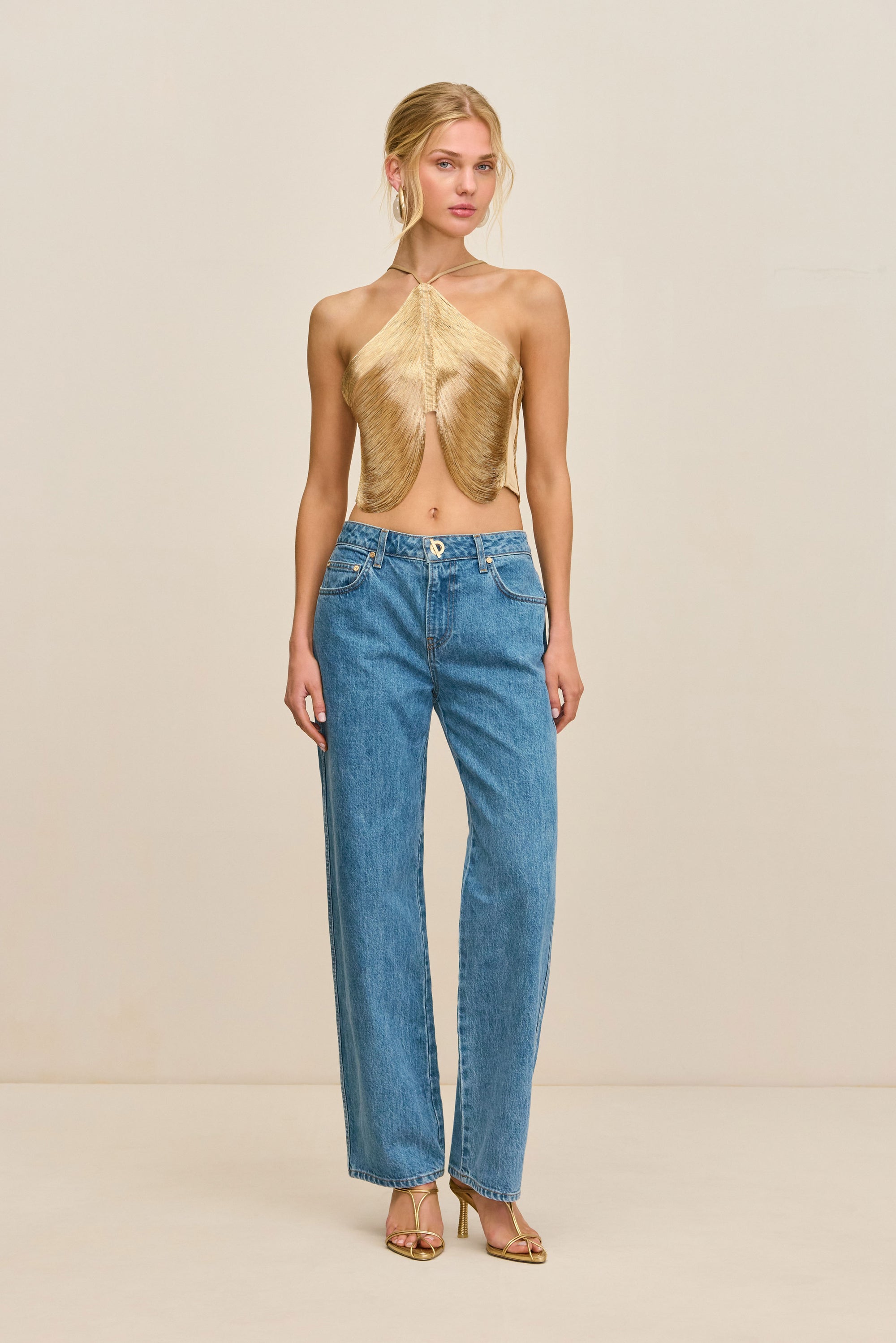 TAMAR JEAN - MEDIUM STONE WASH