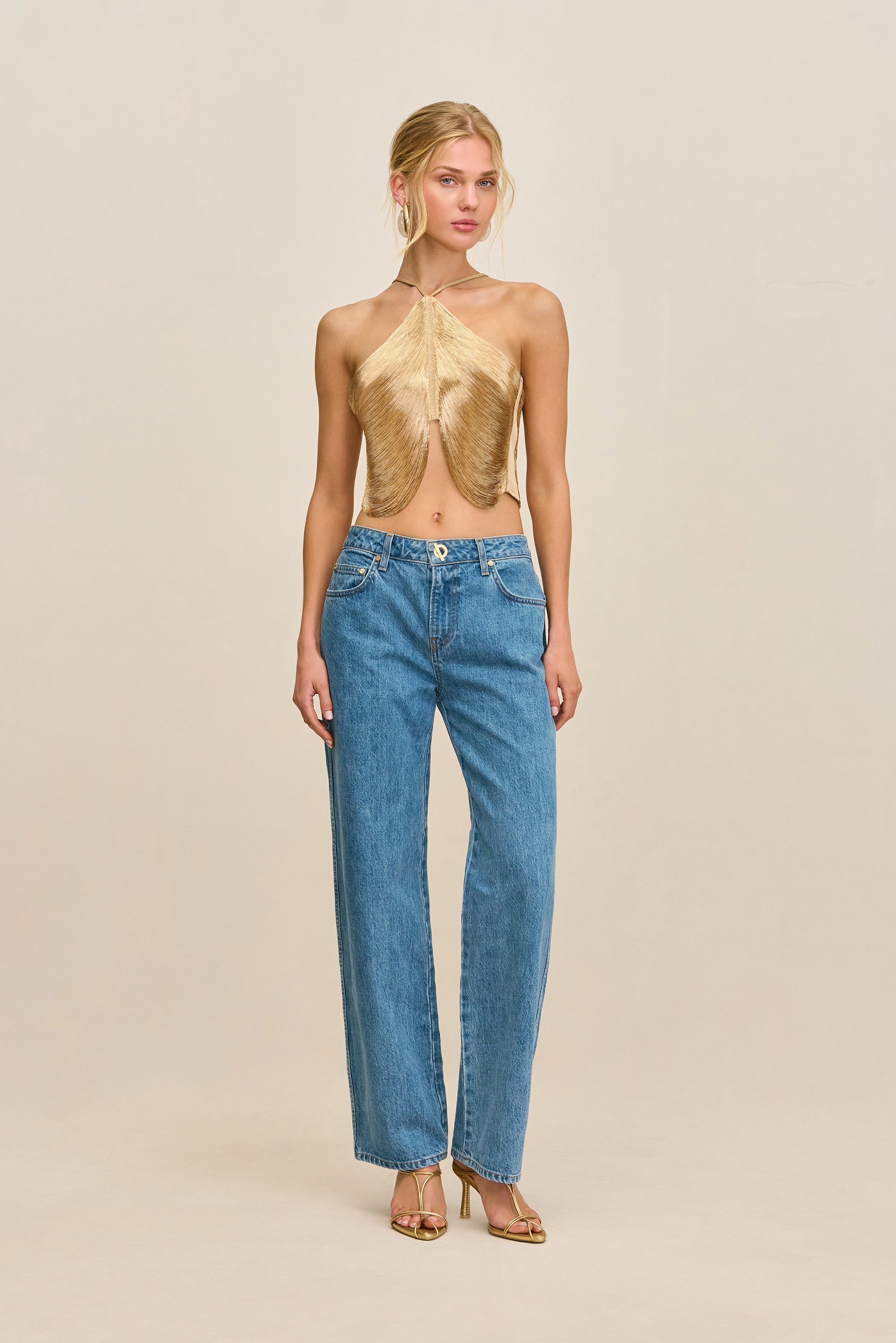 TAMAR JEAN - MEDIUM STONE WASH