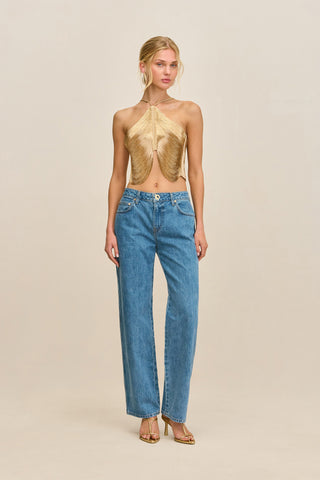 TAMAR JEAN - MEDIUM STONE WASH