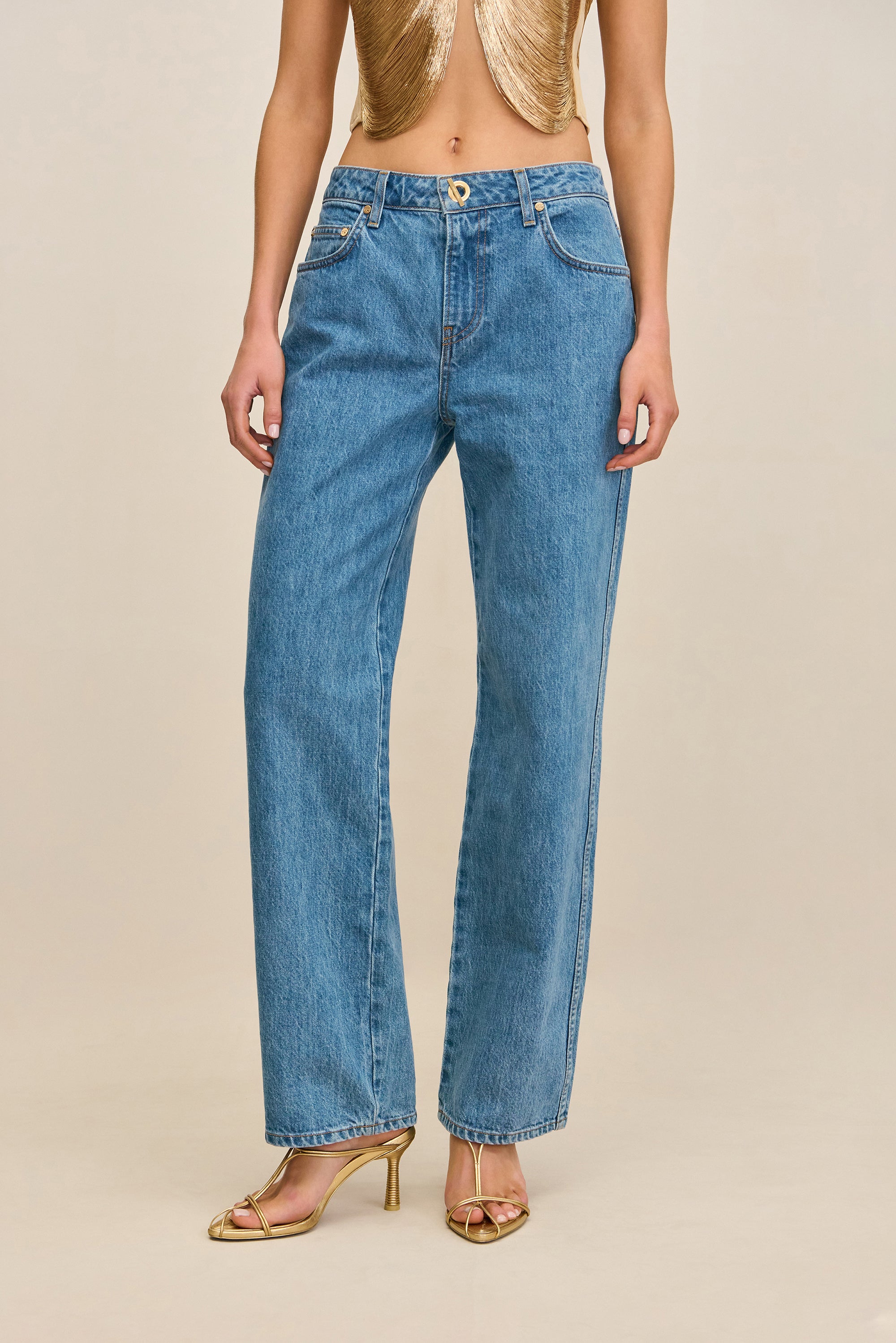 TAMAR JEAN - MEDIUM STONE WASH