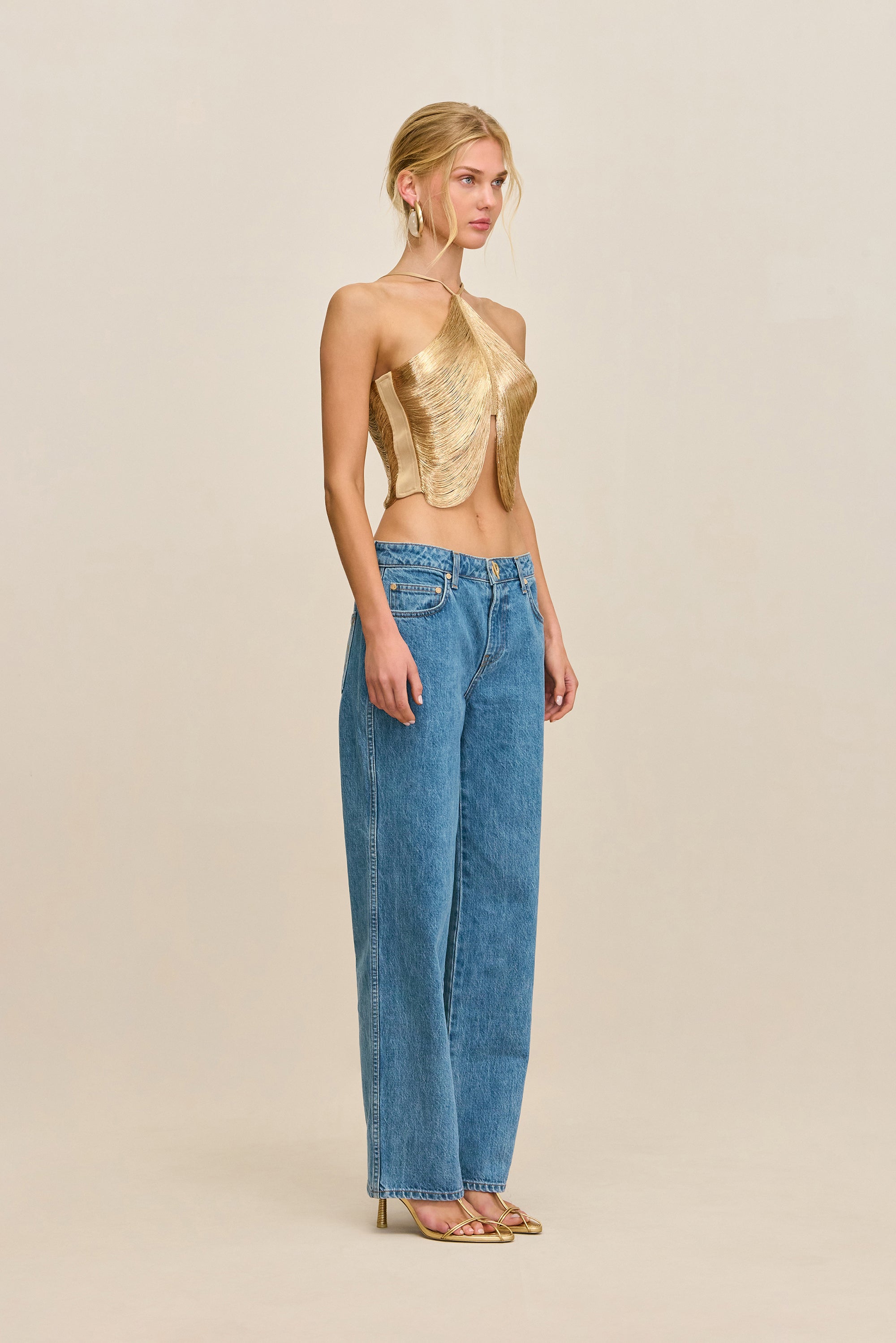 TAMAR JEAN - MEDIUM STONE WASH
