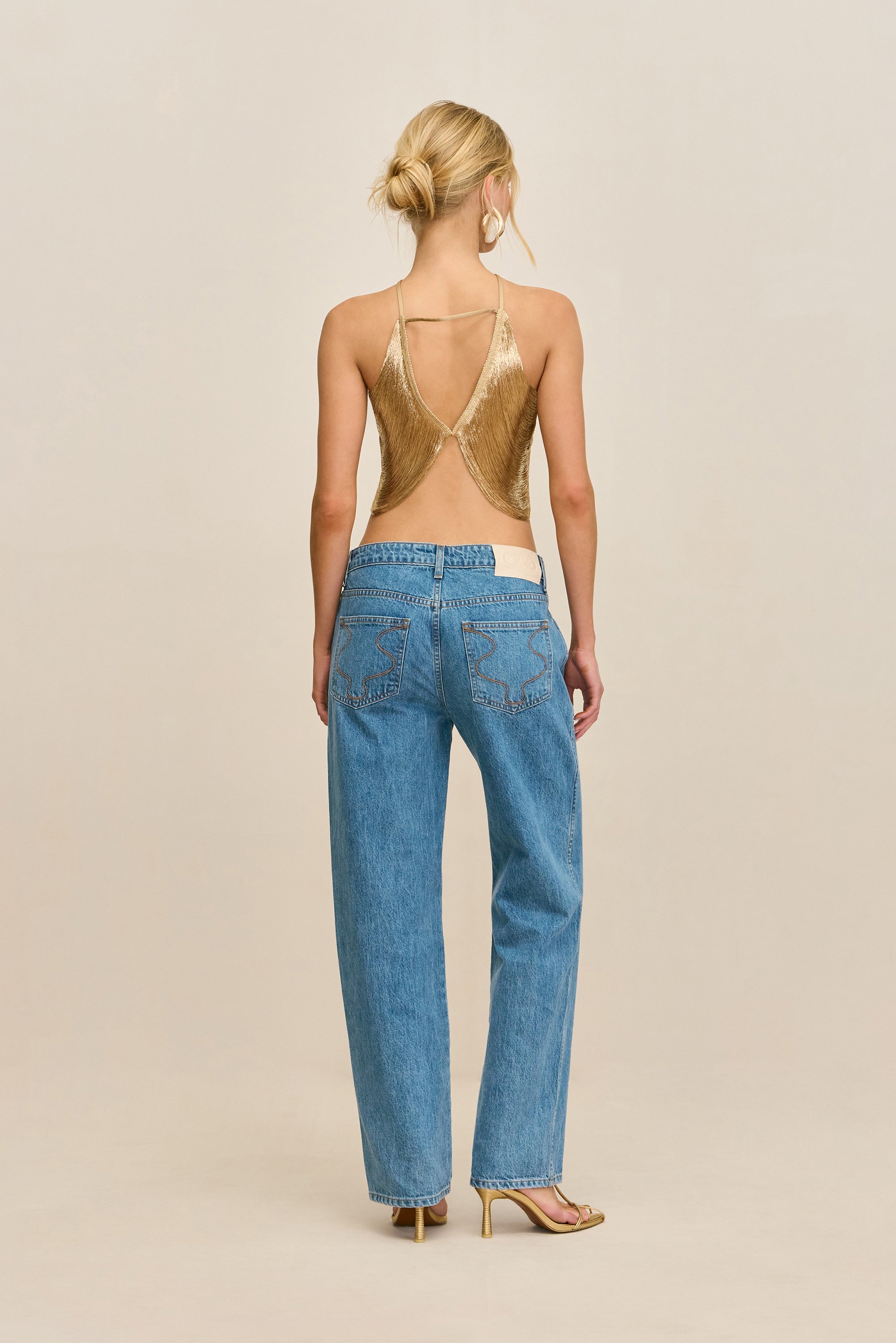 TAMAR JEAN - MEDIUM STONE WASH