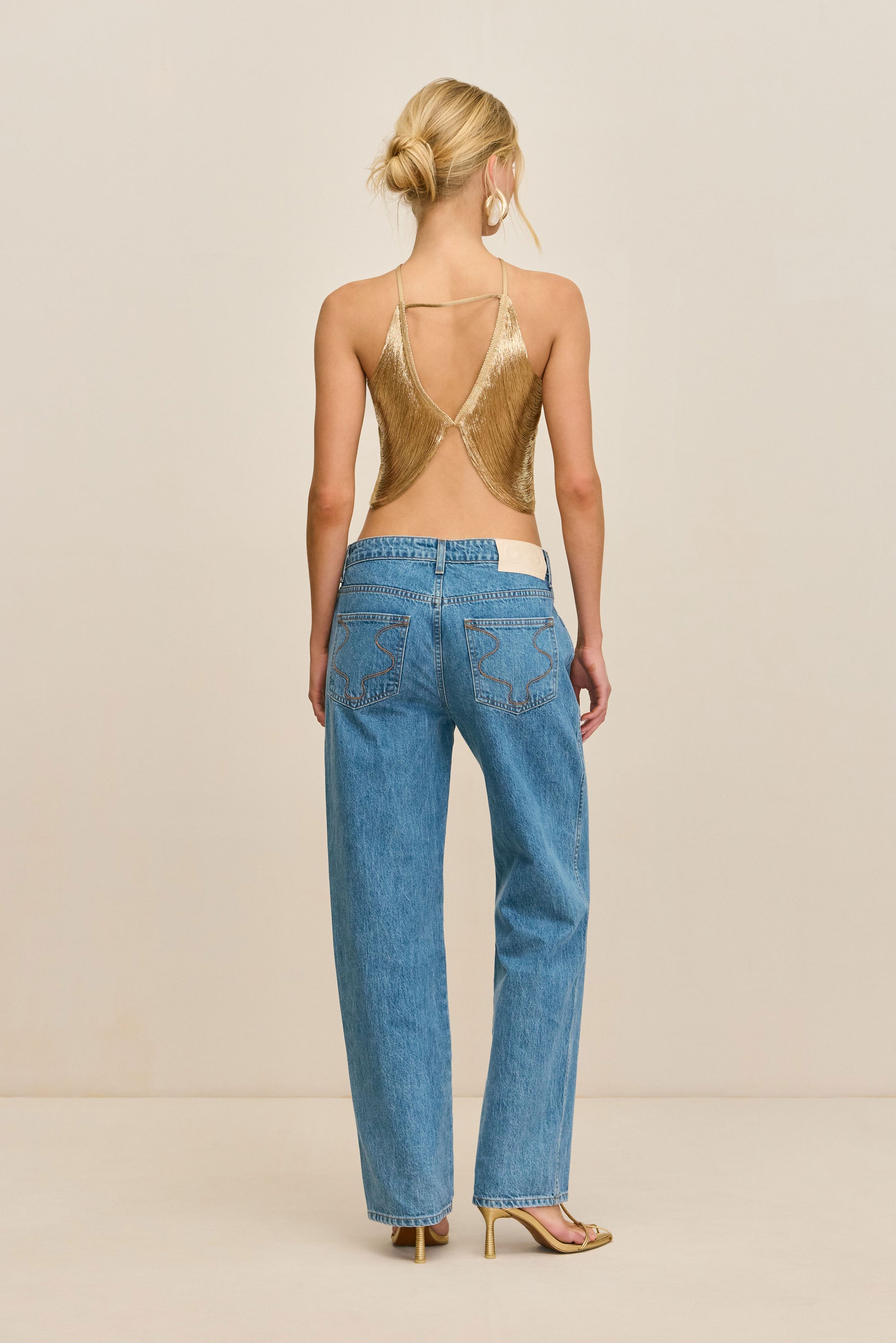 TAMAR JEAN - MEDIUM STONE WASH