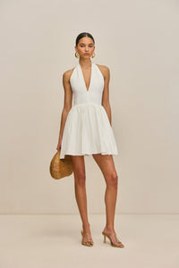 ZENOBIA DRESS - OFF WHITE