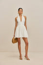 ZENOBIA DRESS - OFF WHITE