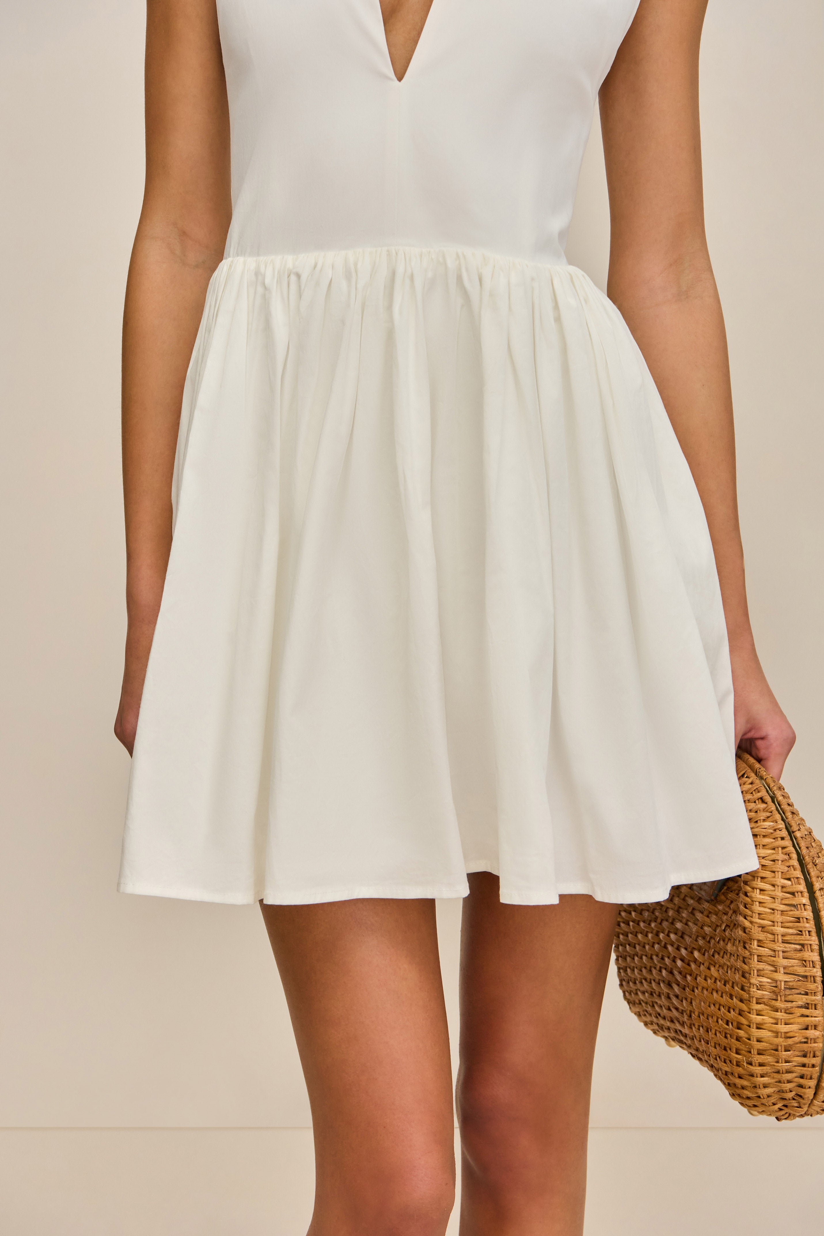 ZENOBIA DRESS - OFF WHITE