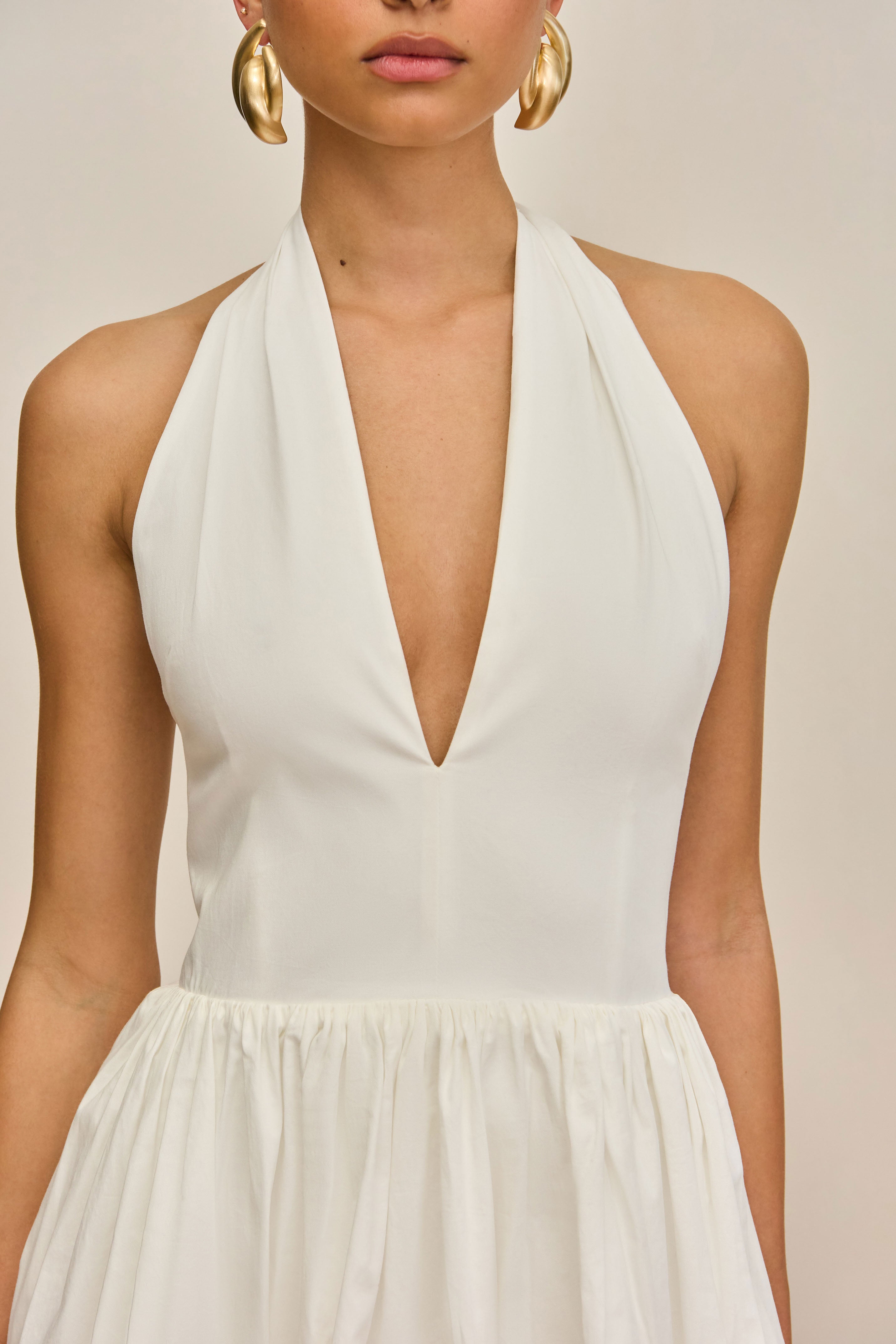ZENOBIA DRESS - OFF WHITE