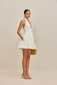 ZENOBIA DRESS - OFF WHITE